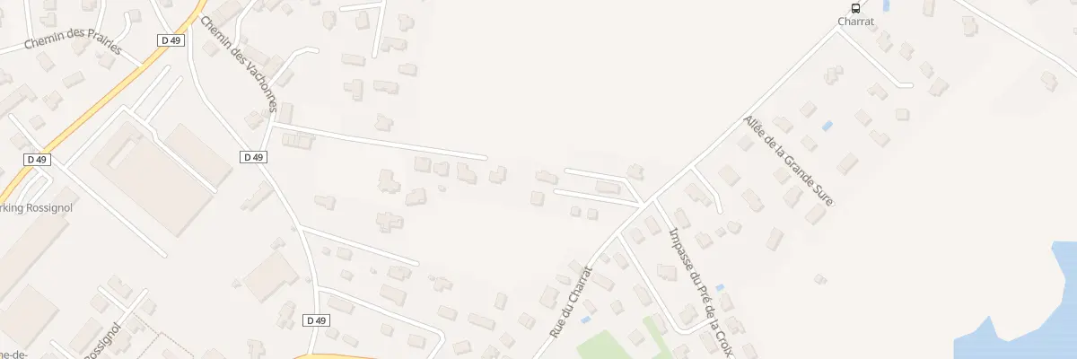 Plan du 397 Rue du Charrat à Saint-Étienne-de-Crossey