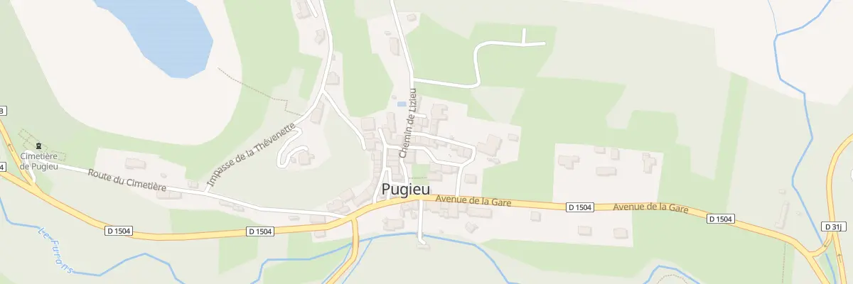 Plan du 5013 Pugieu à Chazey-Bons