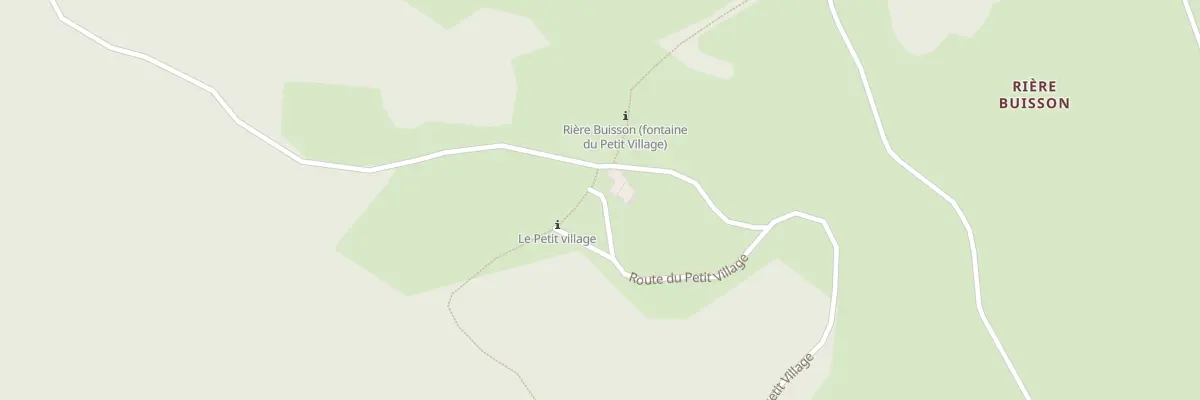 Plan du 5075 Riere Buisson à Haut Valromey