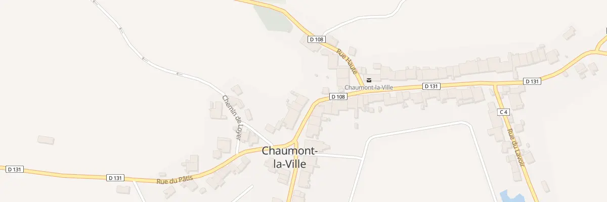 Plan du 4 Rue Saint Martin à Chaumont-la-Ville