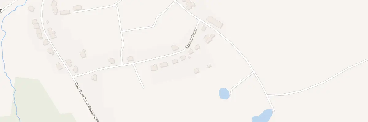 Plan du 24B Rue du Patis à Damrémont