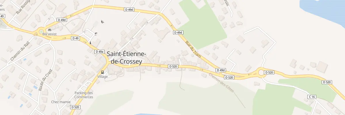 Plan du 211 Rue du Magnin à Saint-Étienne-de-Crossey