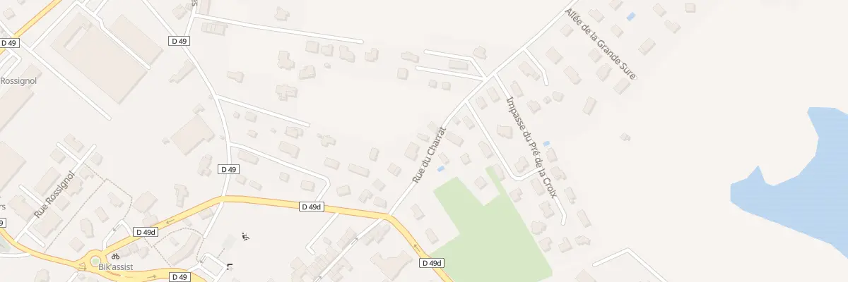 Plan du 299 Rue du Charrat à Saint-Étienne-de-Crossey