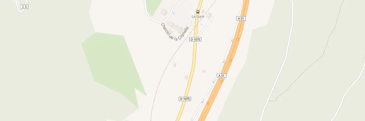 Plan du 2990 Rte Departementale 1075 à Saint-Martin-de-la-Cluze