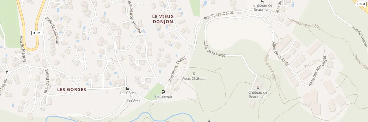 Plan du 47 Rue Pierre Dalloz à Sassenage