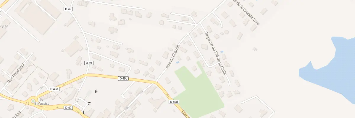 Plan du 298 Rue du Charrat à Saint-Étienne-de-Crossey
