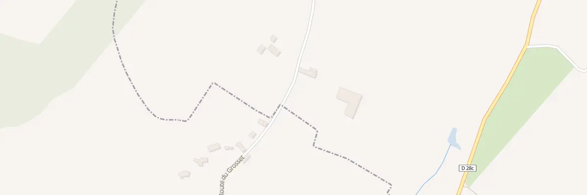 Plan du 1155 Rte du Grosset à Velanne