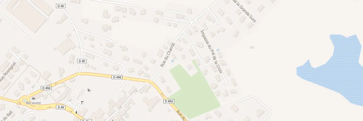 Plan du 320 Rue du Charrat à Saint-Étienne-de-Crossey