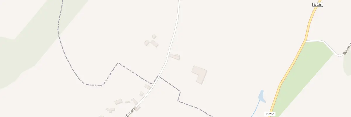 Plan du 1125 Rte du Grosset à Velanne