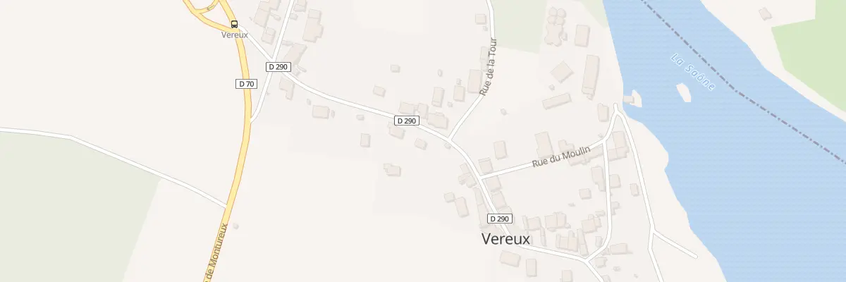 Plan du 6 Gr Grande Rue à Vereux