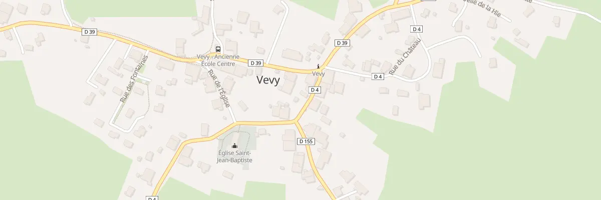 Plan du 54 Rte de Publy à Vevy
