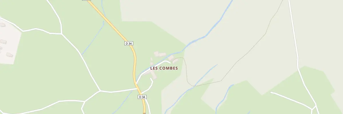 Plan du 113 Rue des Combes à Roissard
