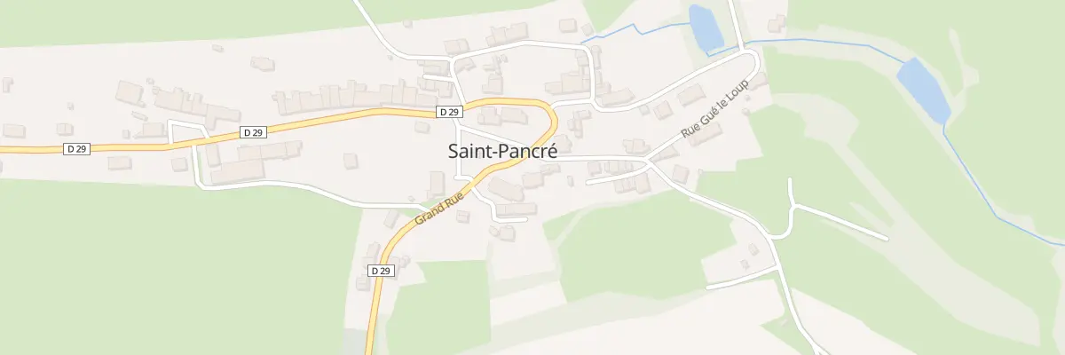 Plan du 6 Gr Grand Rue à Saint-Pancré