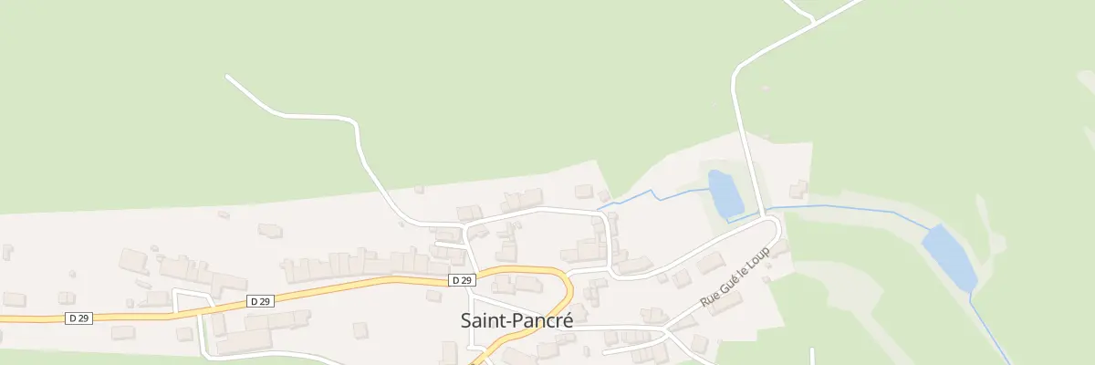 Plan du 11 Rue des Cascades à Saint-Pancré