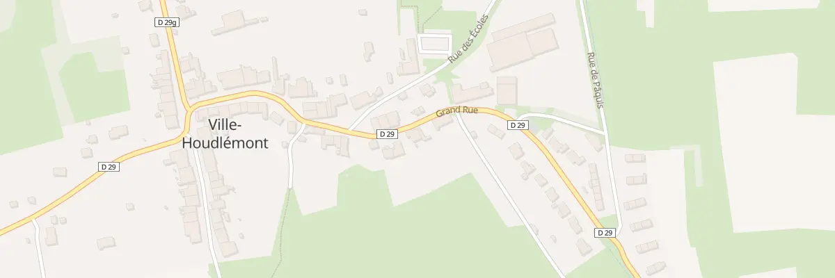Plan du 28 Gr Grand Rue à Ville-Houdlémont