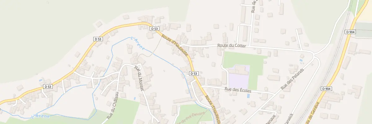 Plan du 5272 Le Village à Virieu-le-Grand