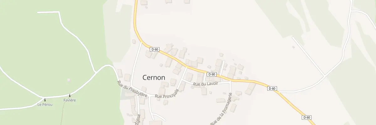 Plan du 7 Rte du Barrage à Cernon
