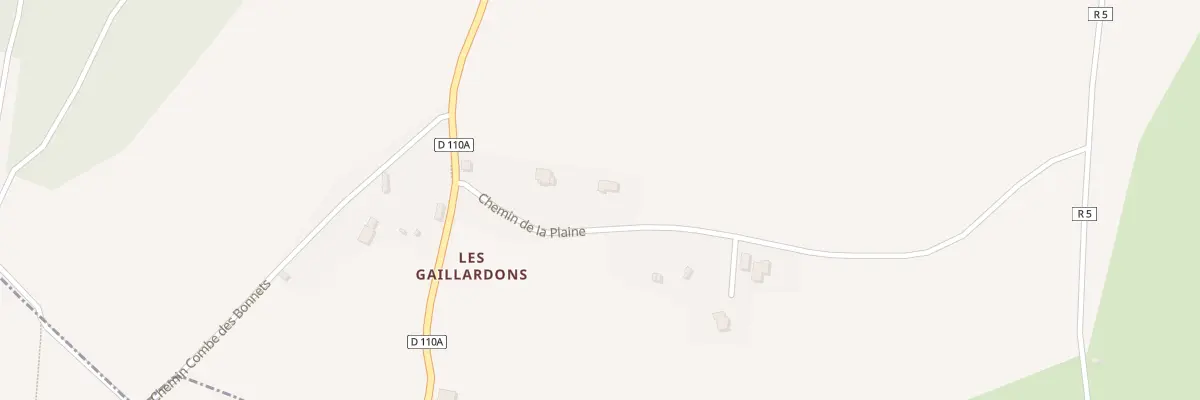 Plan du 5164 Les Gaillardons à Saint-Martin-de-la-Cluze