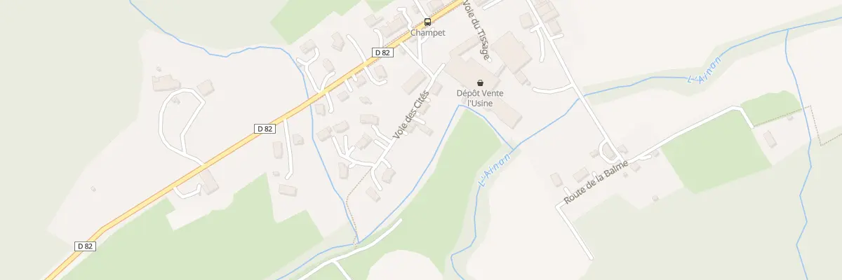 Plan du 127 Vc Voie des Cites à Saint-Geoire-en-Valdaine