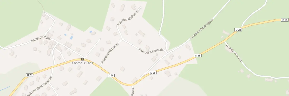 Plan du 505 Vc Voie des Michauds à Saint-Geoire-en-Valdaine