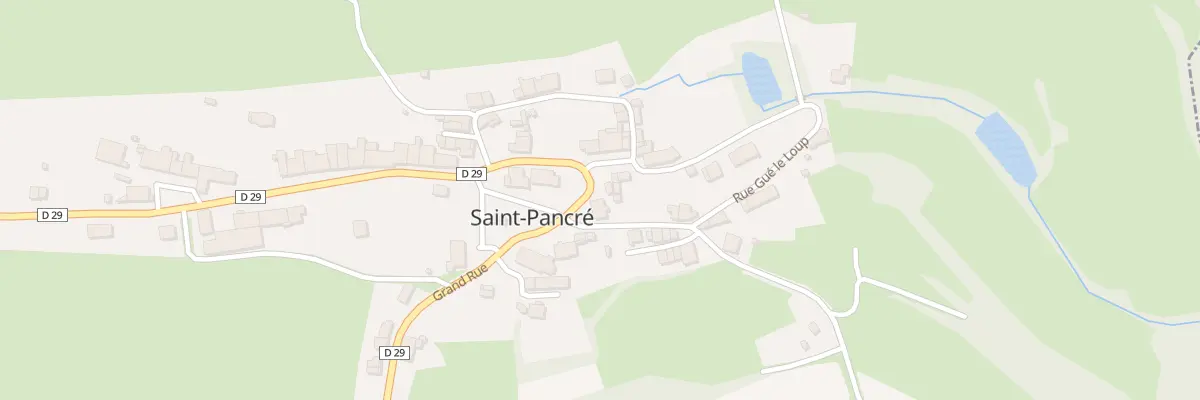 Plan du 8 Gr Grand Rue à Saint-Pancré