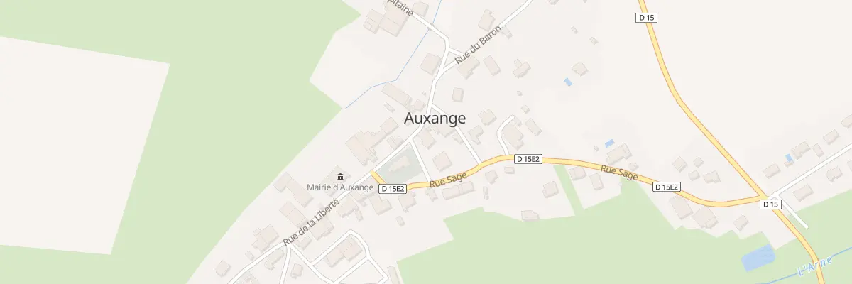 Plan du 1 Rue du Seigneur à Auxange