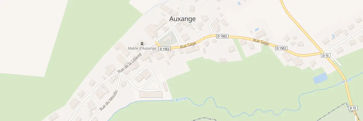 Plan du 8 Rue Sage à Auxange