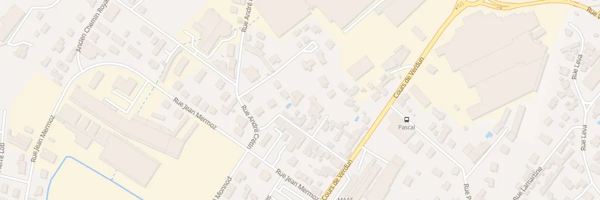 Plan du 16 Rue Jacques Ozanam à Oyonnax