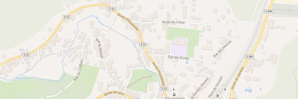 Plan du 5066 Le Village à Virieu-le-Grand