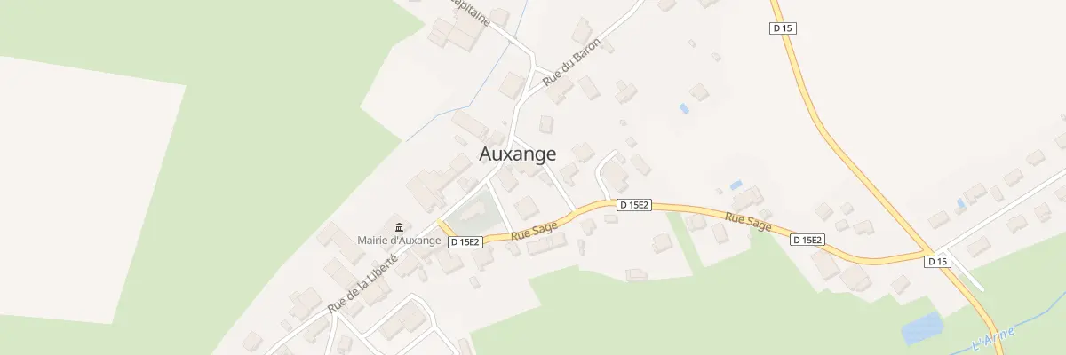 Plan du 2 Rue de la Tour à Auxange