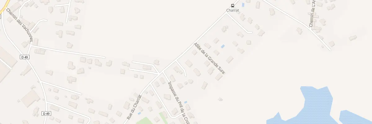 Plan du 474 Rue du Charrat à Saint-Étienne-de-Crossey