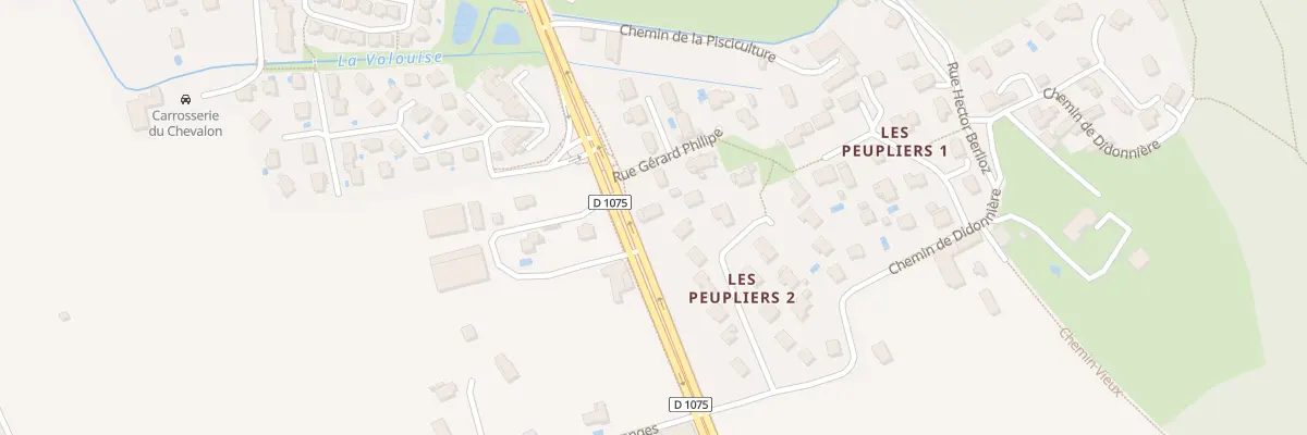 Plan du 3081 Av du 11 Novembre à Voreppe