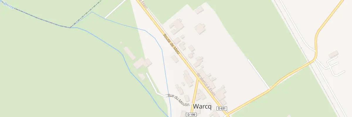 Plan du 2 Rte de Metz à Warcq