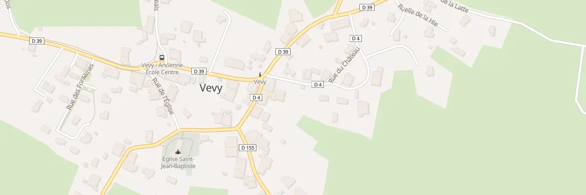 Plan du 24 Rue du Château à Vevy