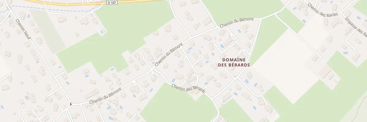 Plan du 233A Che du Bémont à Saint-Paul-de-Varces