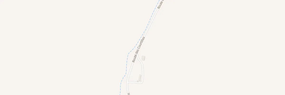Plan du 700 Rte des Courtilles à Chanousse