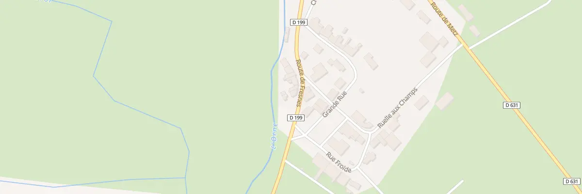 Plan du 22 Rte de Fresnes à Warcq
