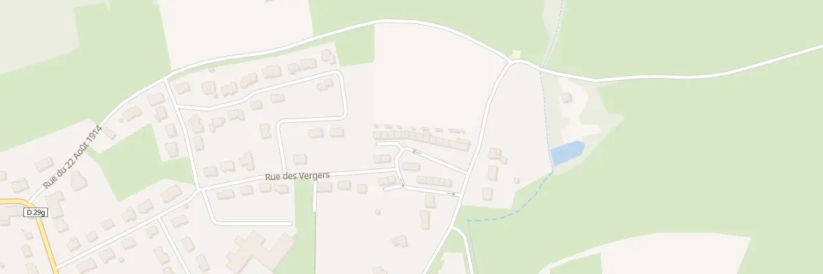 Plan du 40 Rue Ascou à Ville-Houdlémont
