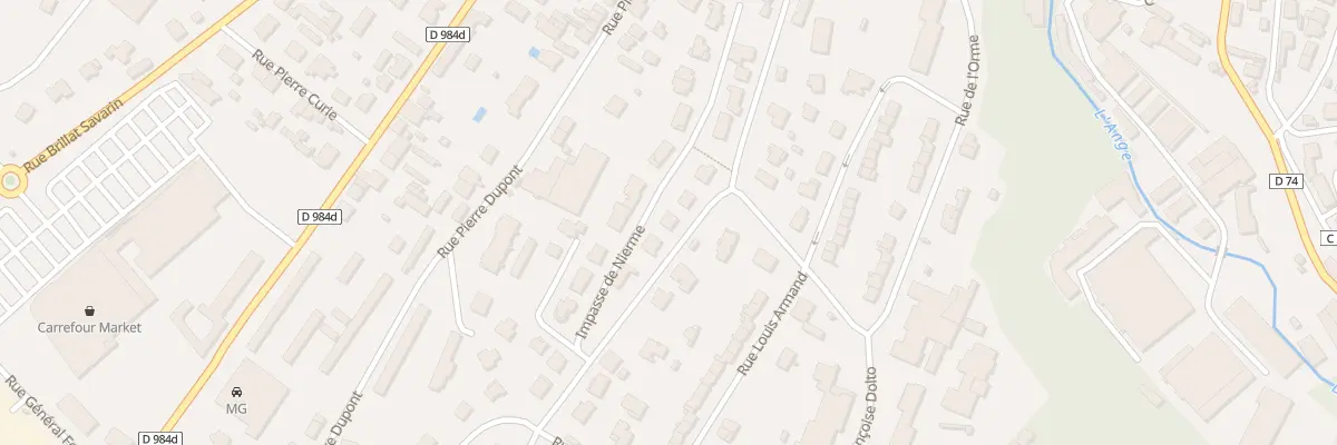 Plan du 66 Rue de Nierme à Oyonnax
