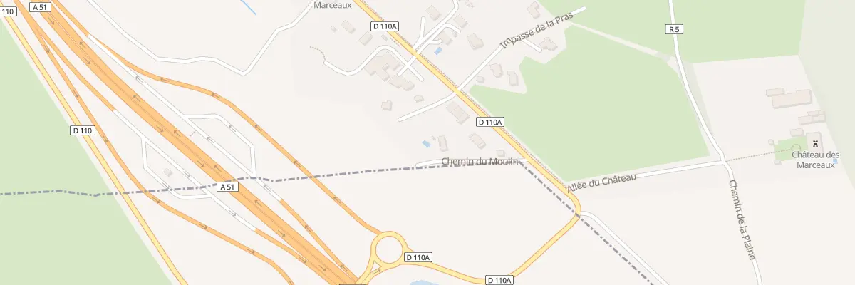 Plan du 5064 Les Marceaux à Avignonet