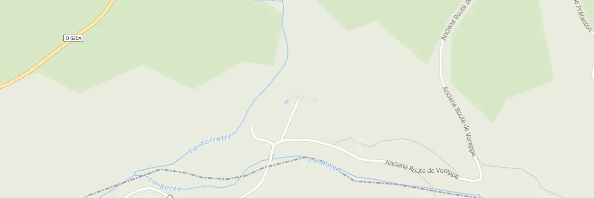 Plan du 766 Che du Gigot à La Sure en Chartreuse
