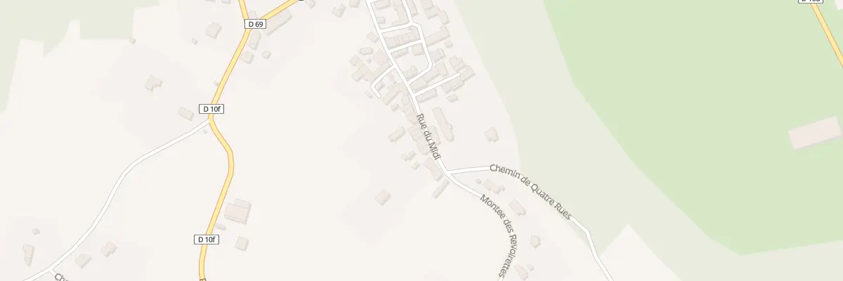 Plan du 200 Rue du Midi à Arboys en Bugey
