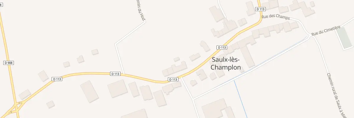Plan du 16 Rue Principale à Saulx-lès-Champlon