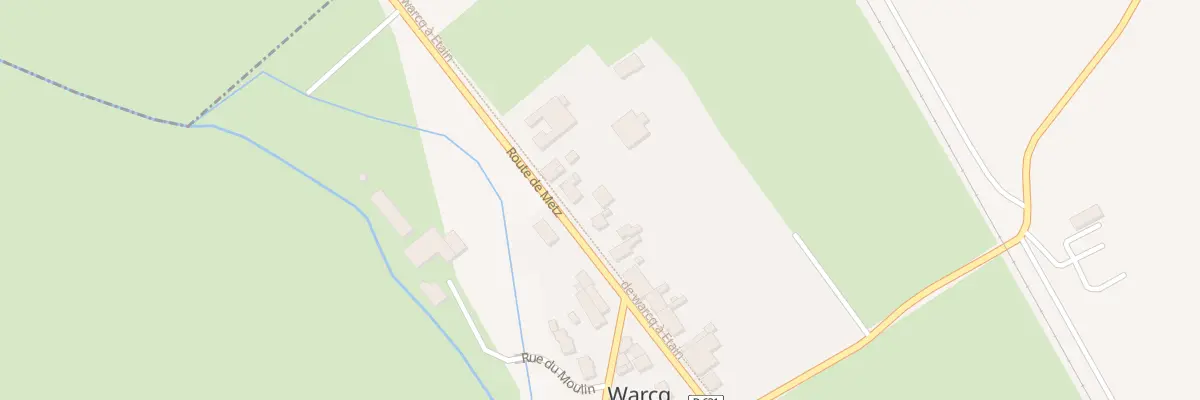 Plan du 7 Rte de Metz à Warcq