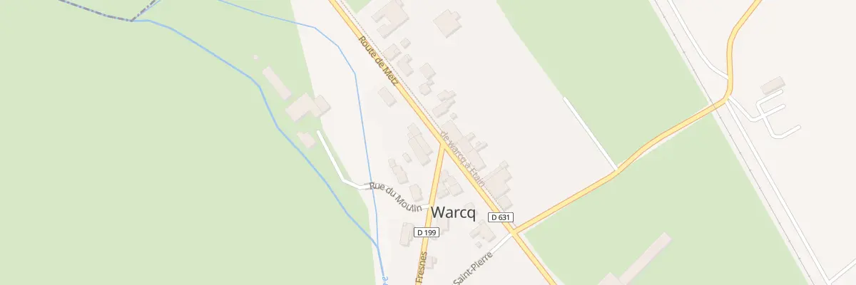 Plan du 6 Rte de Metz à Warcq