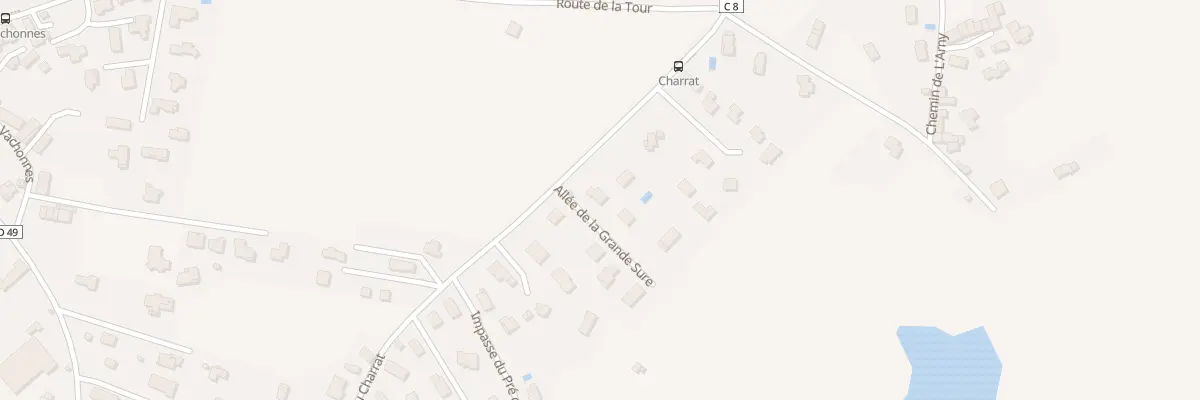 Plan du 29 All de la Grande Sure à Saint-Étienne-de-Crossey