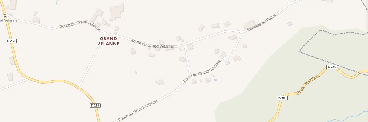 Plan du 73 Tra du Grand Velanne à Velanne