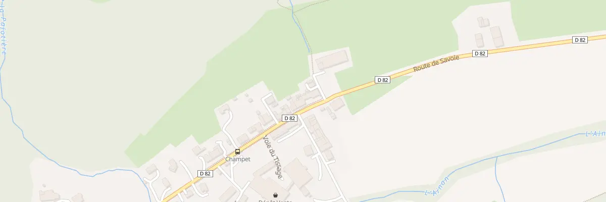 Plan du 2515 Rte de Savoie à Saint-Geoire-en-Valdaine