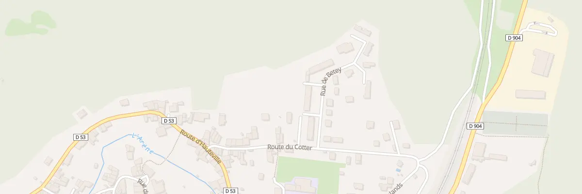 Plan du 145 Rue du Coter à Virieu-le-Grand