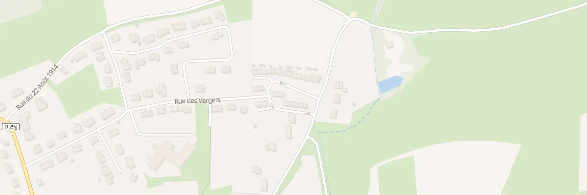 Plan du 25 Rue Ascou à Ville-Houdlémont